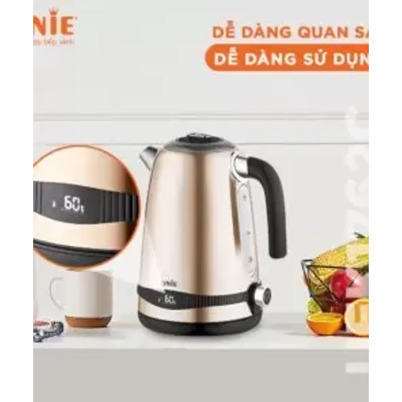 🔥 Ấm siêu tốc UNIE UEK1762C – Dung tích 1.7L, công suất 2200W, đun sôi cực nhanh! 716116
