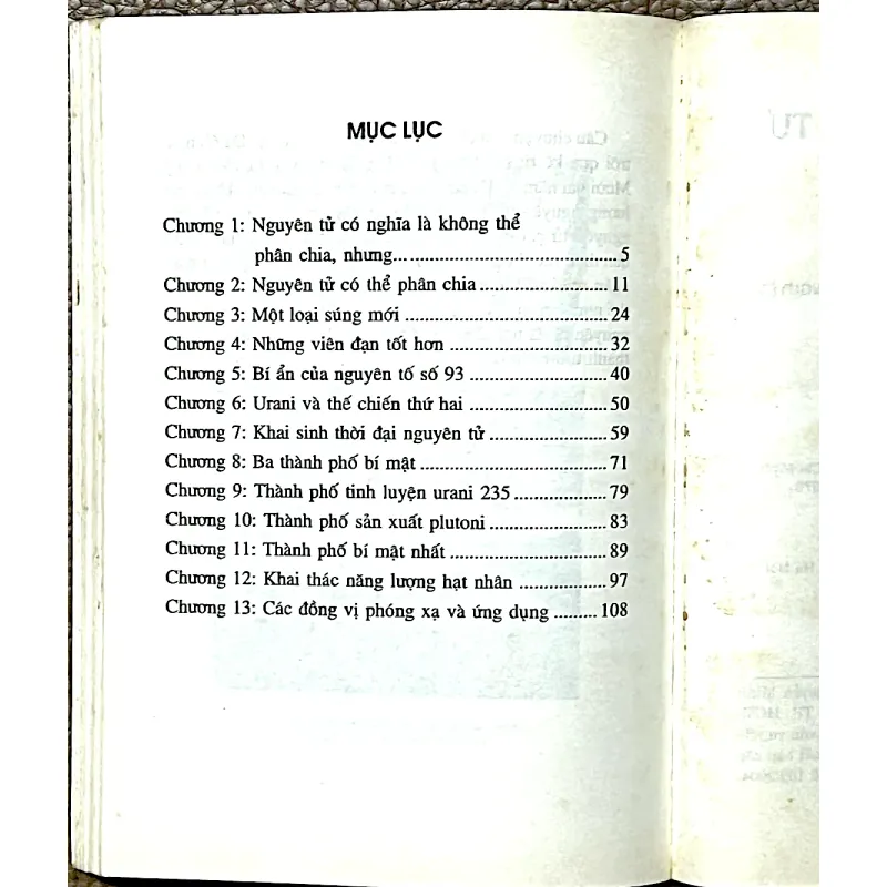 LỊCH SỬ TÌM RA NĂNG LƯỢNG NGUYÊN TỬ - Biên dịch NGUYỄN TỨ 1038131
