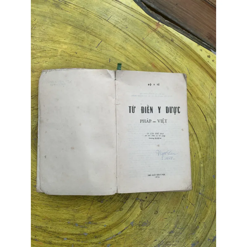 TỪ ĐIỂN Y DƯỢC PHÁP - VIỆT - bộ Y TẾ 799952