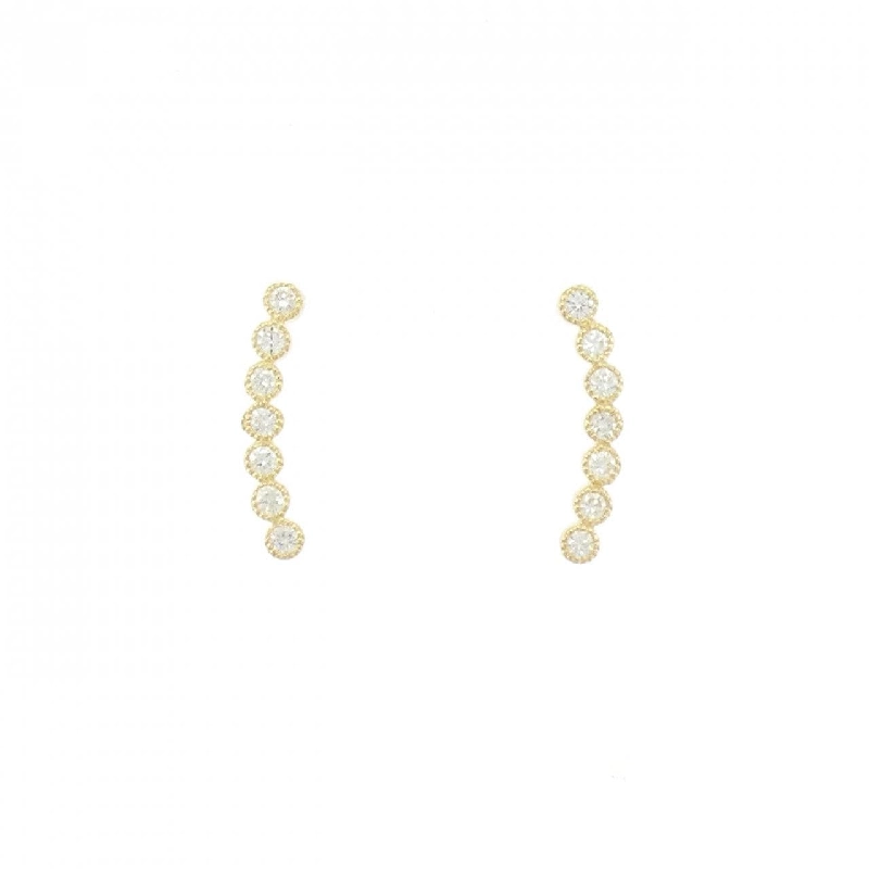 K18YG Bông tai kim cương 0.20CT - Hàng hiệu Chính hãng 871212