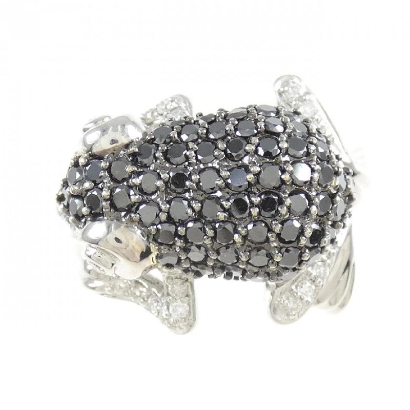 Nhẫn kim cương 1.50CT K18WG/K18BG - Hàng hiệu Authentic 852707