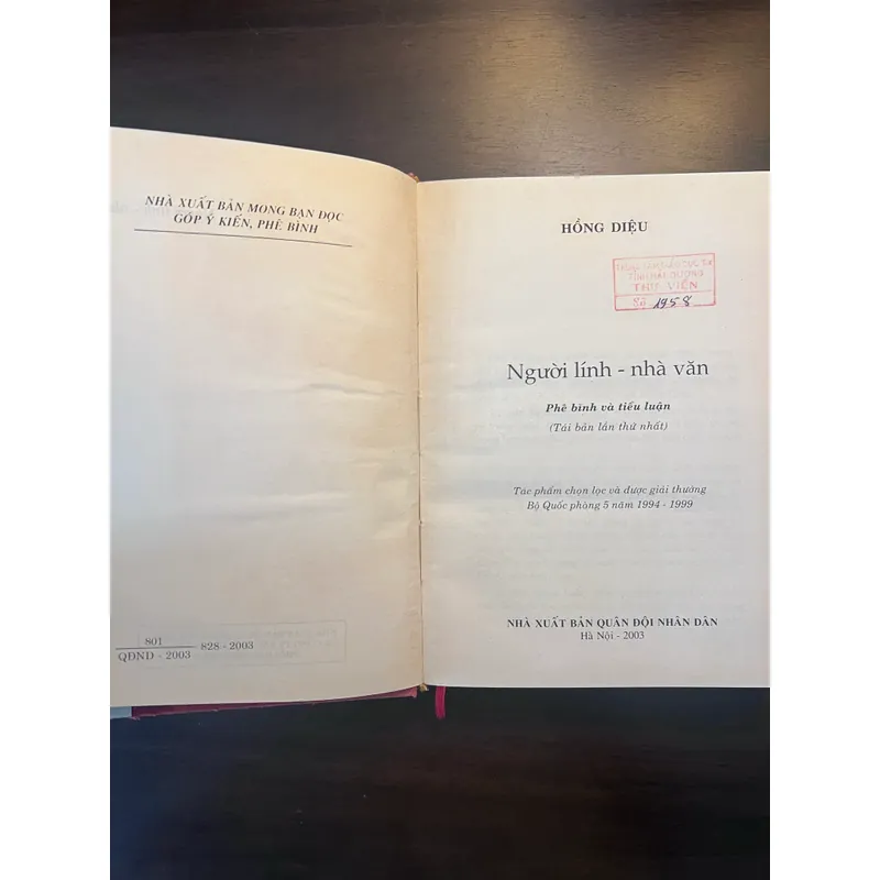 📖 Người lính - nhà văn 595736