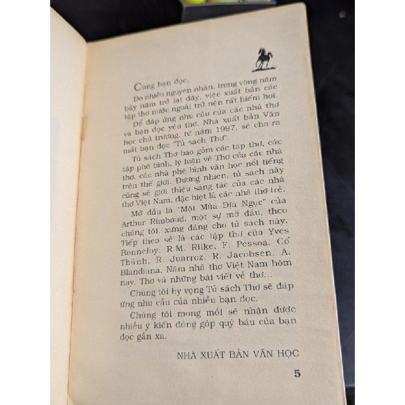 Một mùa địa ngục - Arthur Rimbaud ( bản dịch Huỳnh Phan Anh ) 740230