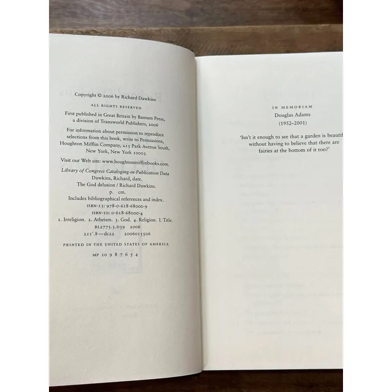 The God Delusion - Richard Dawkins (Hardcover) 730850