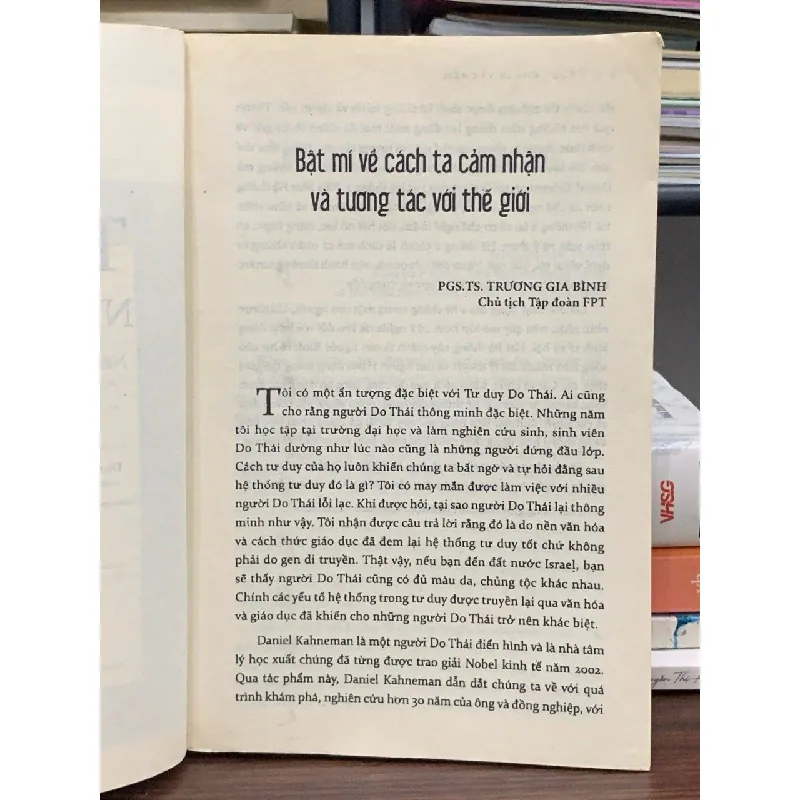 Tư Duy nhanh và chậm- Daniel Kahneman 600701