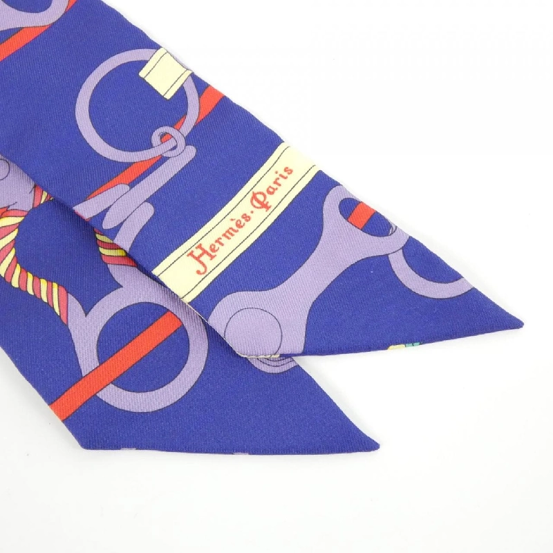 Khăn quàng cổ Hermès PANOPLIE EQUESTRE Twilly 063231S 624686