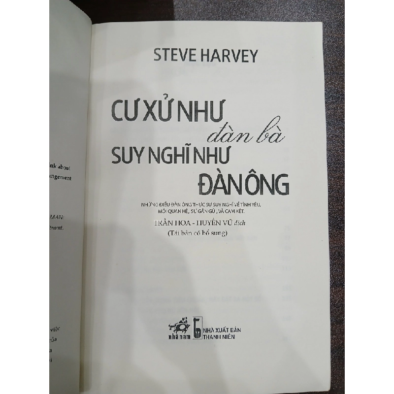 Cư Xử Như Đàn Bà, Suy Nghĩ Như Đàn Ông 542269