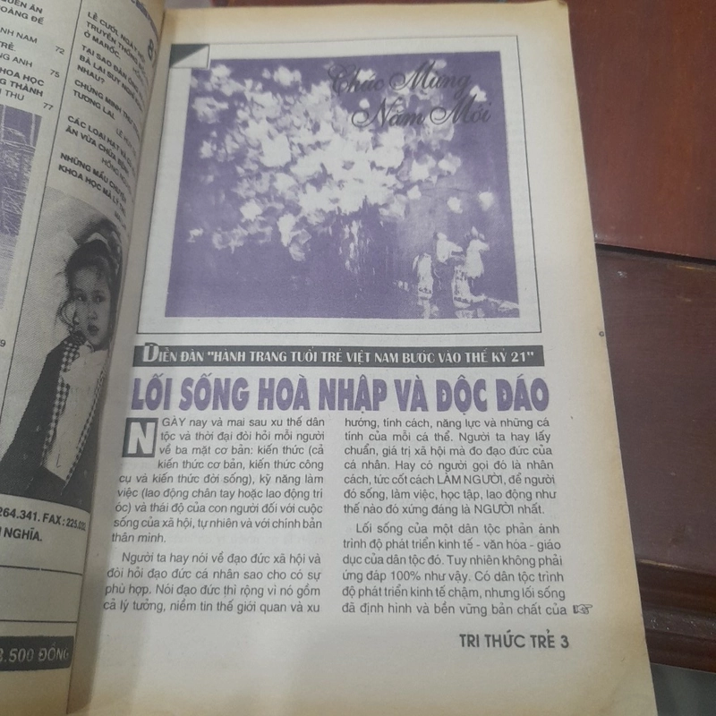 TRI THỨC TRẺ số 7 tháng 1.1996 461008