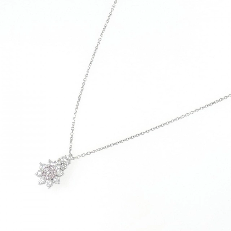 K18WG Hoa Hồng Kim Cương Nhẫn 0.12CT - Hàng hiệu Chính hãng 863879