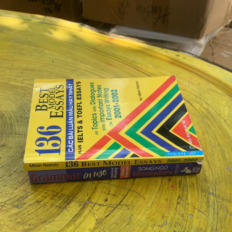  COMBO GRAMMAR IN USE INTERMEDIATE & 136 BÀI LUẬN MẪU HAY NHẤT 788021