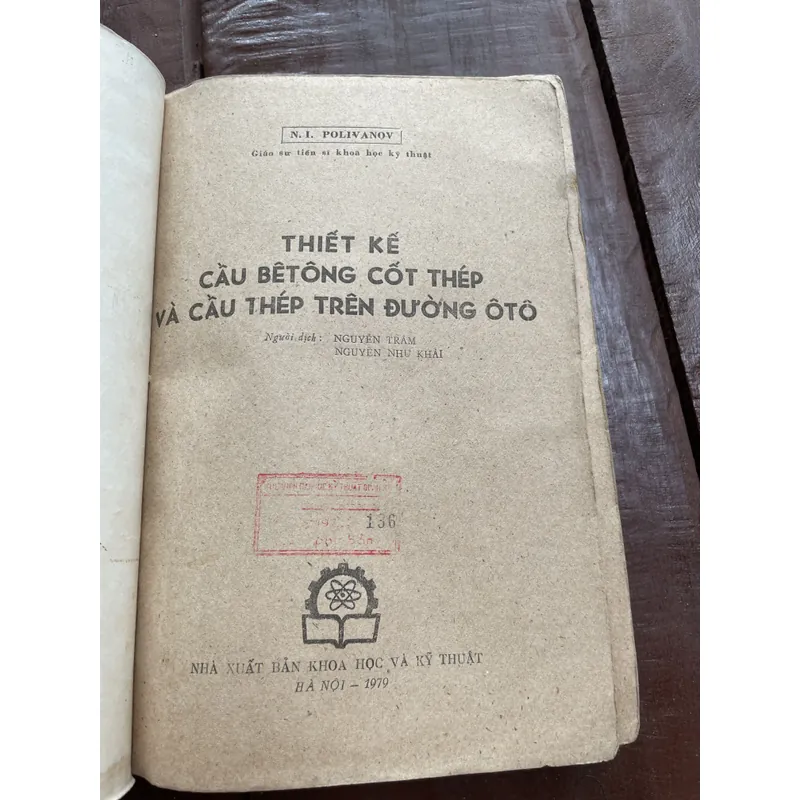 N.I. POLIVANOV - THIẾT KẾ CẦU BÊTÔNG CỐT THÉP VÀ CẦU THÉP TRÊN ĐƯỜNG 698360