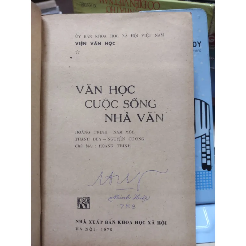 sách: Văn học cuộc sống nhà văn - Viện Văn Học (A1) 572074