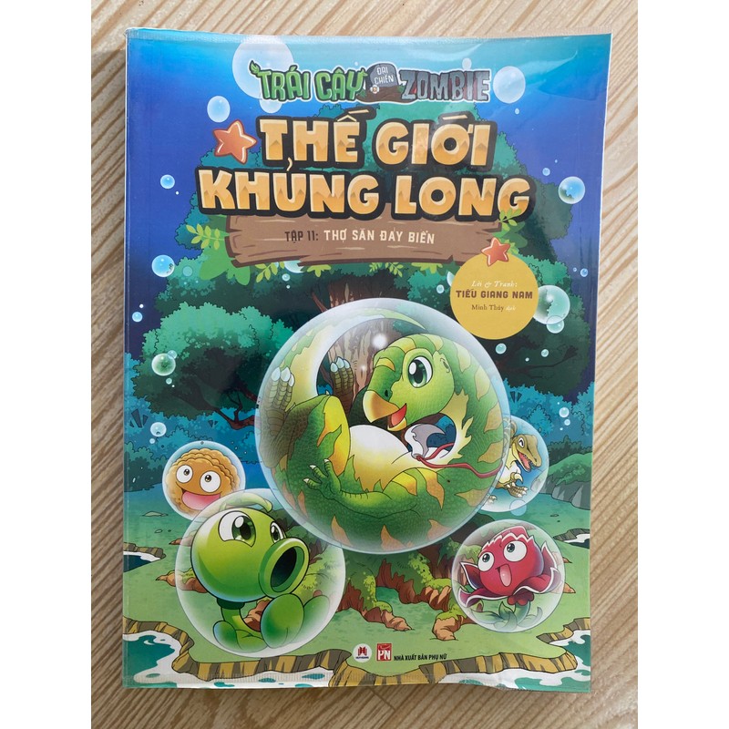 TRUYỆN TRANH TRÁI CÂY ĐẠI CHIẾN ZOMBIE  - TẬP 4 - THẾ GIỚI KHỦNG LONG - NHƯ MỚI 162880