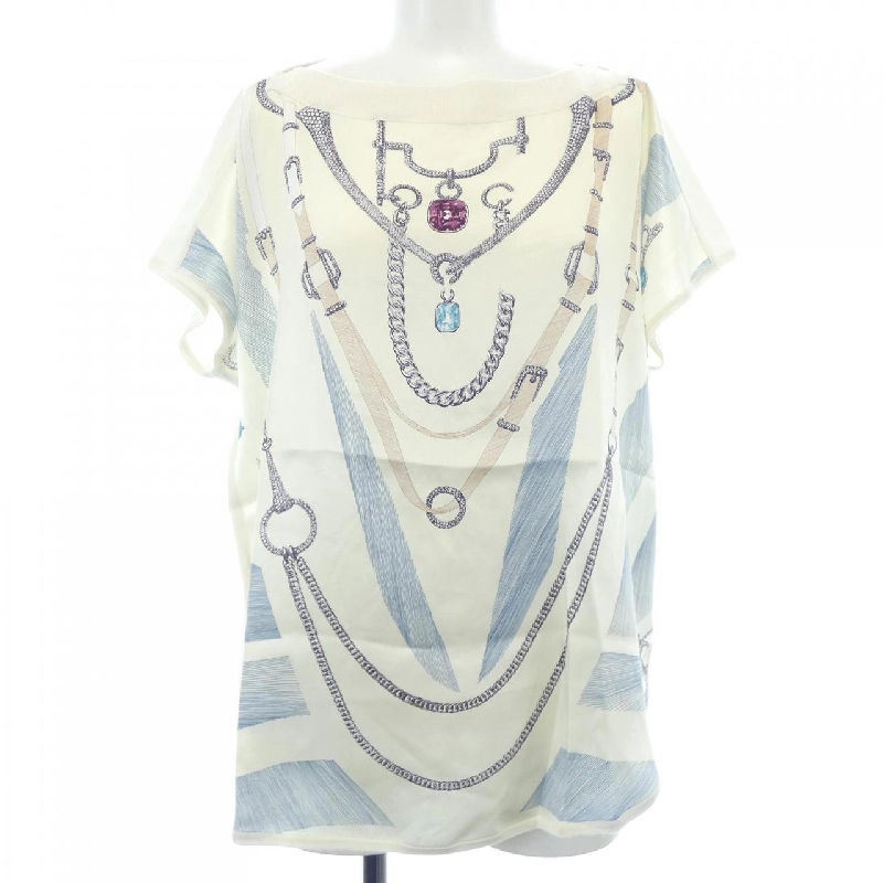 HERMES ETUDE POUR UNE PRAURE DE GALA ツイルレーヌ. Áo len - Hàng hiệu Chính hãng 826635