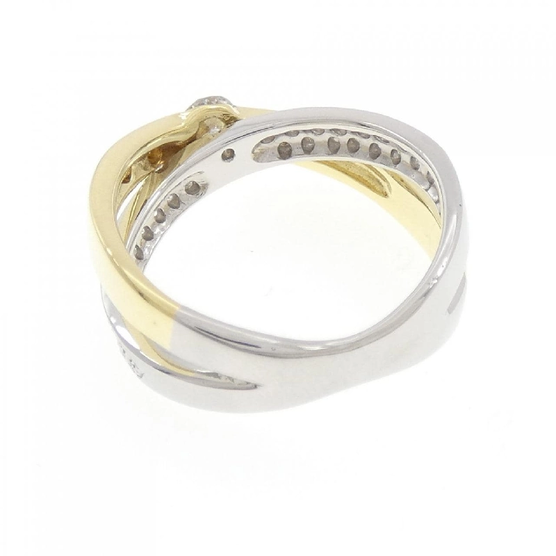 Nhẫn kim cương PT900/K18YG 0.46CT - Hàng hiệu Authentic 846580