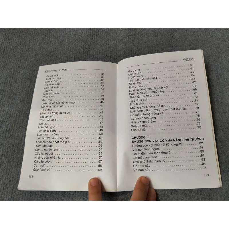 NHỮNG ĐỘNG VẬT KỲ LẠ 719837