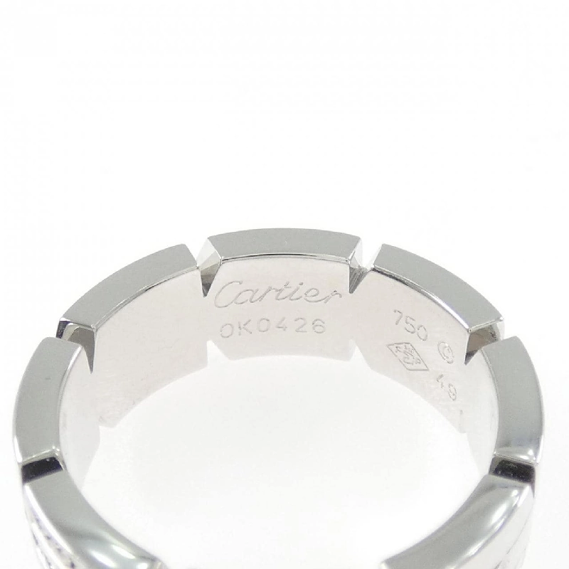 Nhẫn Cartier Tank Française Half Diamond - Hàng hiệu Authentic 836386