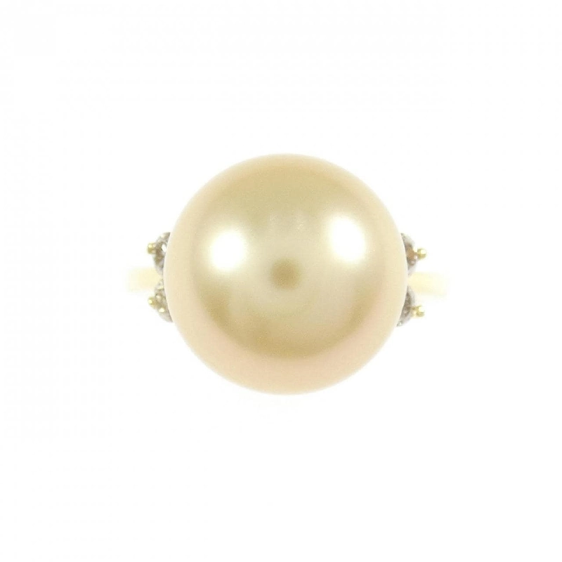 Nhẫn ngọc trai trắng K18YG 11.7mm - Hàng hiệu Chính hãng 854201