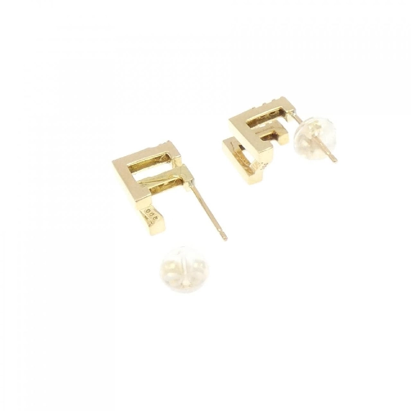 K18YG Bông tai kim cương 0.10CT - Hàng hiệu Chính hãng 867108