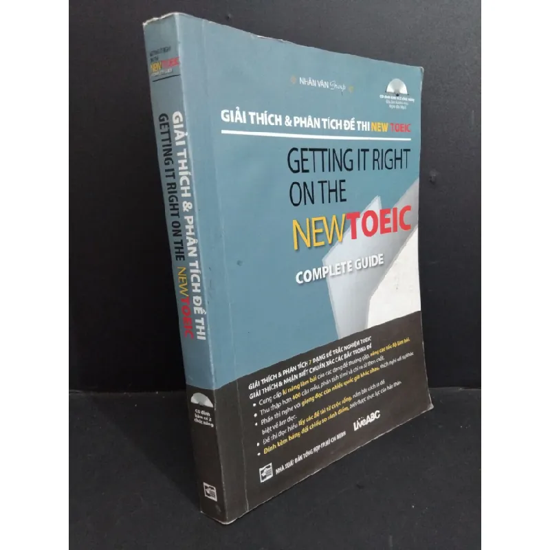 [Sách Cũ SCGR] Giải thích & phân tích đề thi NEW TOEIC mới 80% ố nhăn bìa 2013 HCM1712 HỌC NGOẠI NGỮ 683066