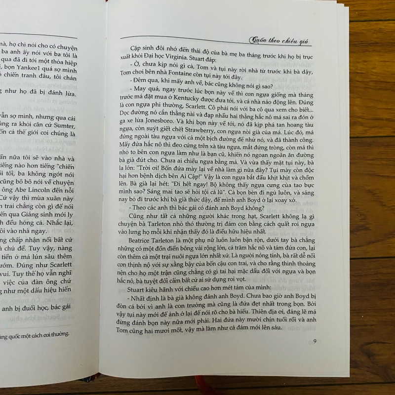 Cuốn Theo Chiều Gió (bìa cứng)- Maraget Mitchell #TAKE 290347