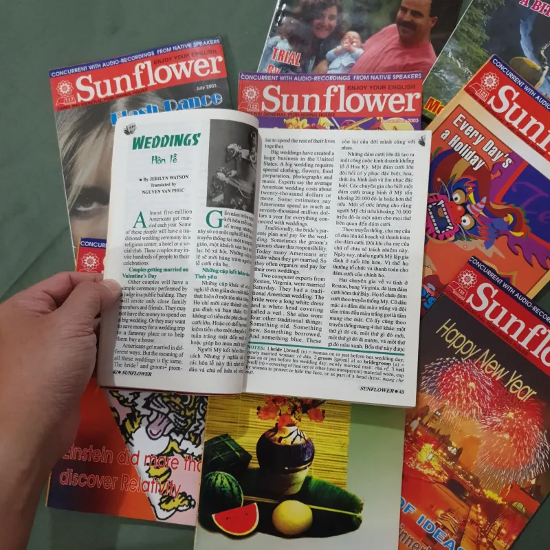 9 cuốn tạp chí Sunflower 2003-2005 928880