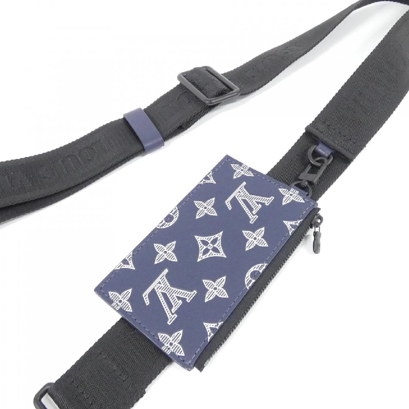 Túi đeo vai Louis Vuitton Monogram Shadow Gaston Wearable Wallet M83384 - Hàng hiệu Chính hãng 802163