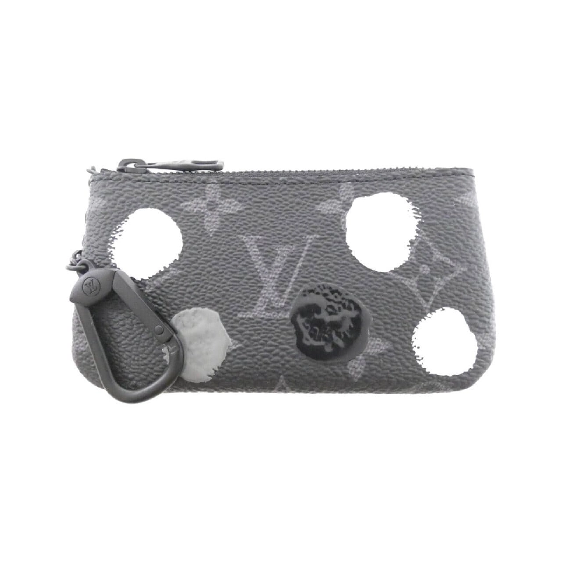 Túi xách Louis Vuitton Monogram Eclipse (LV X YK) Pochette Clé M81929 ví tiền & hộp chìa khóa 620476