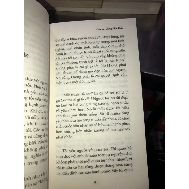Sex và những thứ khác - Tâm Phan 1020259