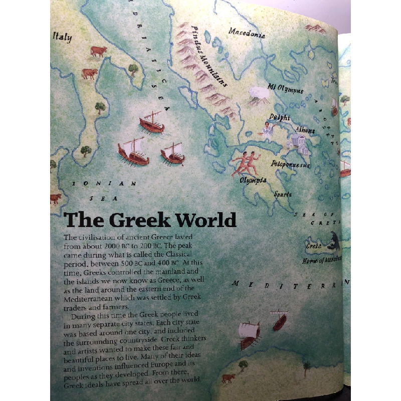 Ancient Greece mới 85% bẩn nhẹ Robert Nicholson HPB2607 NGOẠI VĂN 451118