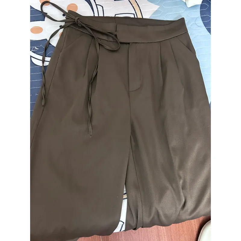 Quần công sở thắt nơ eo 557775