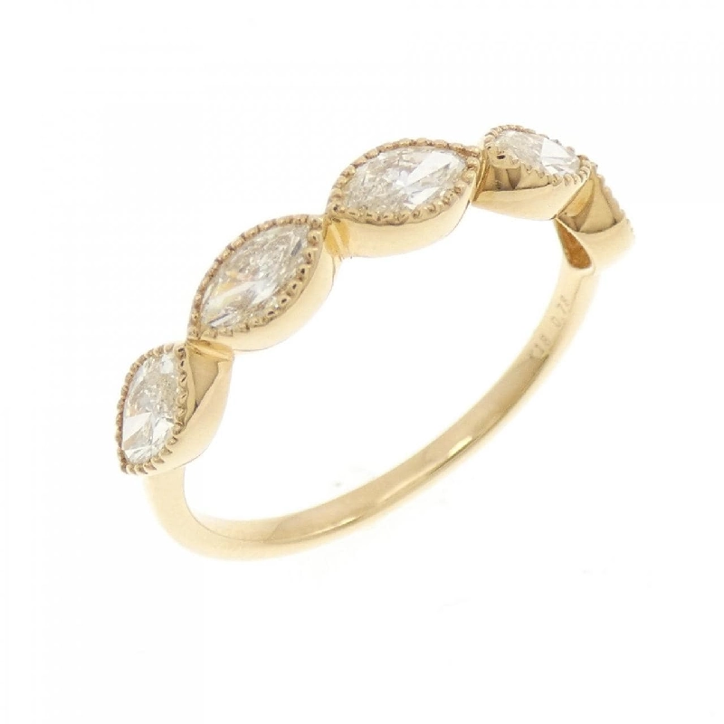 【Sản phẩm mới】Nhẫn kim cương K18YG 0.78CT 669051