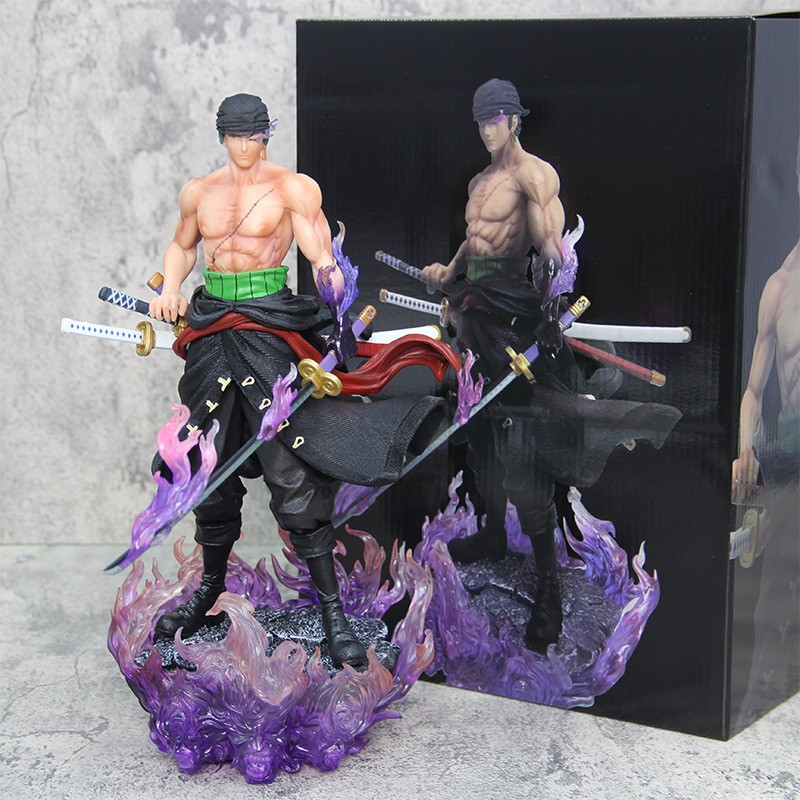 MÔ HÌNH ZORO HAKI ONE PIECE CAO 33cm MỚI FULLBOX 9355