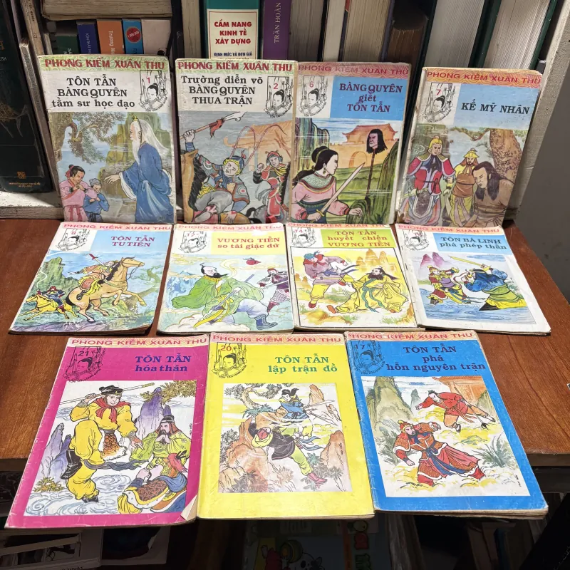 II Truyện Sưu Tầm: Phong Kiếm Xuân Thu (11 Cuốn) - 1991 930662