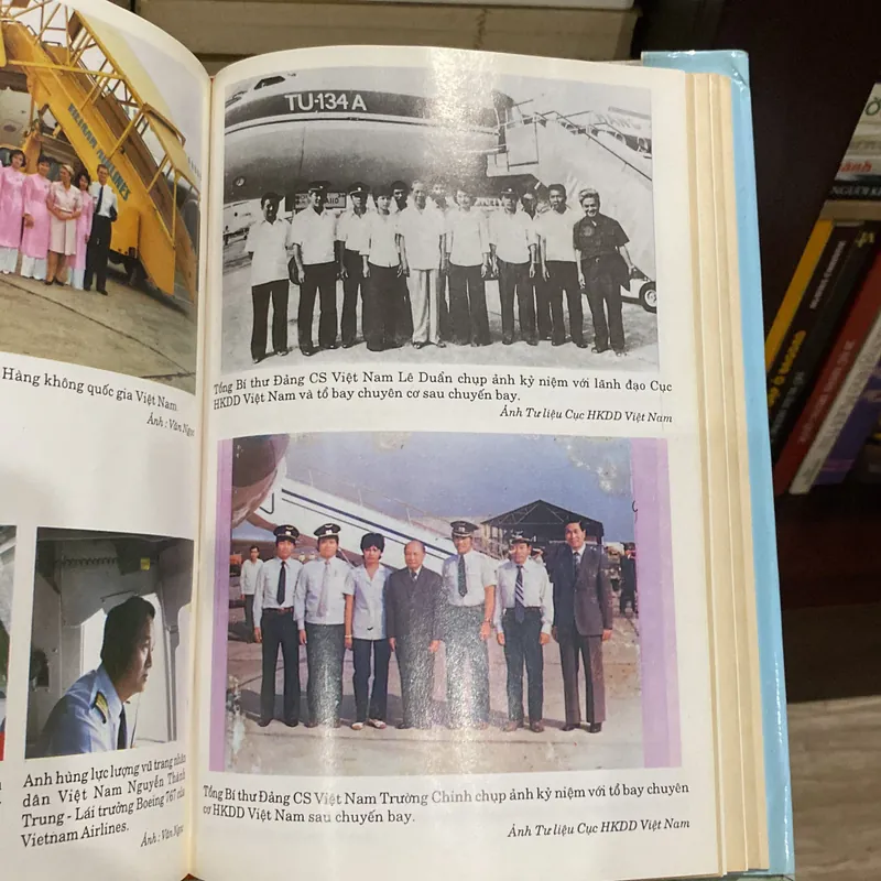 HÀNG KHÔNG DÂN DỤNG VIỆT NAM - NHỮNG CHẶNG ĐƯỜNG LỊCH SỬ (XB 1995) 575550