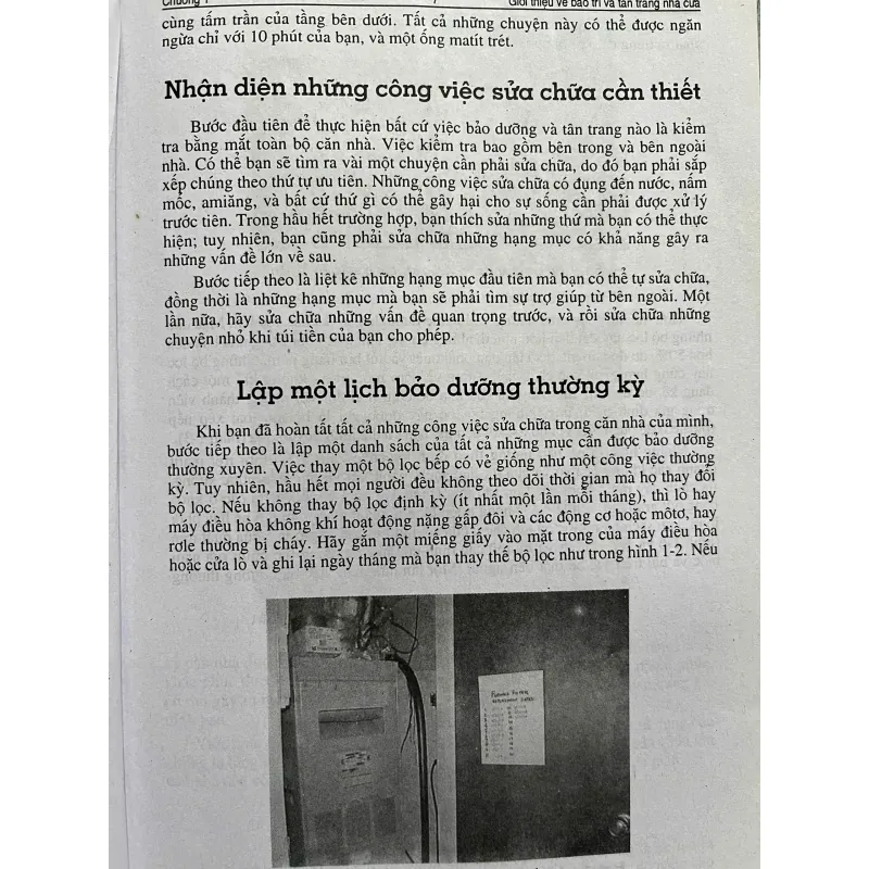 KỸ THUẬT SỮA CHỮA VÀ TÂN TRANG NHÀ CỬA 702204