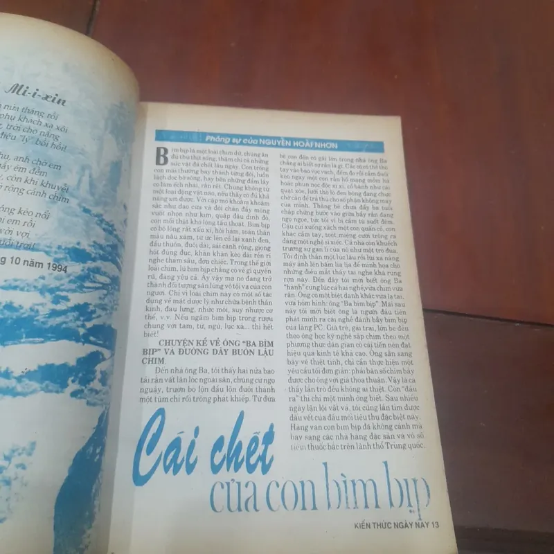 KIẾN THỨC NGÀY NAY số 155 ngày 1-11-1994 674916