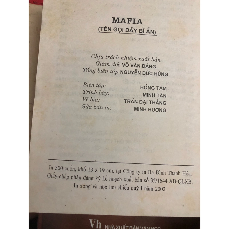 mafia tên gọi đầy bí ẩn in năm 2002 458933