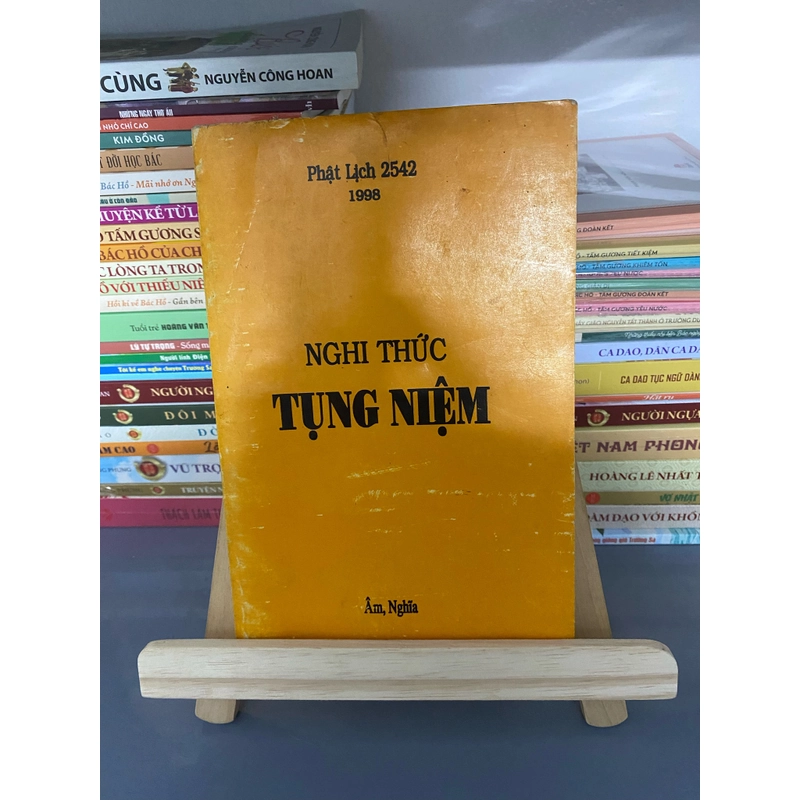 Nghi thức tụng niệm  Phật lịch 2542 1998    506096