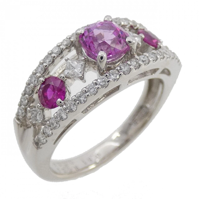 Nhẫn đá màu PT900 672488