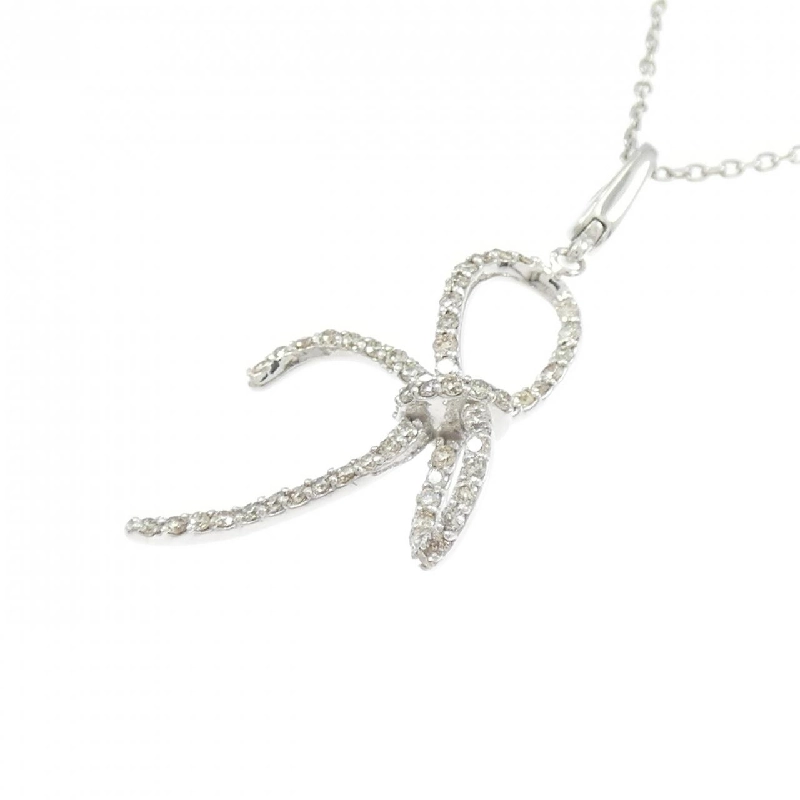 K18WG Dây chuyền kim cương 0.29CT - Hàng hiệu Chính hãng 857777