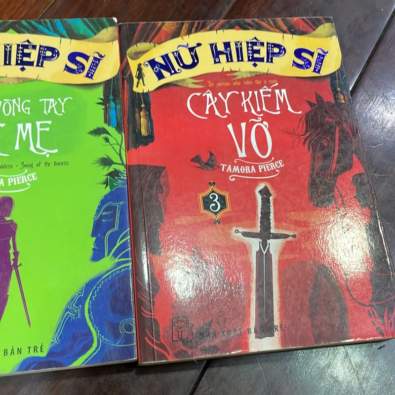 3 quyển NỮ HIỆP SĨ : tamora pierce - nxb trẻ  1035213