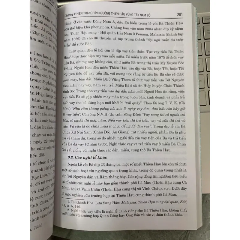 TÍN NGƯỠNG THIÊN HẬU VÙNG TÂY NAM BỘ - NGUYỄN NGỌC THƠ 709447