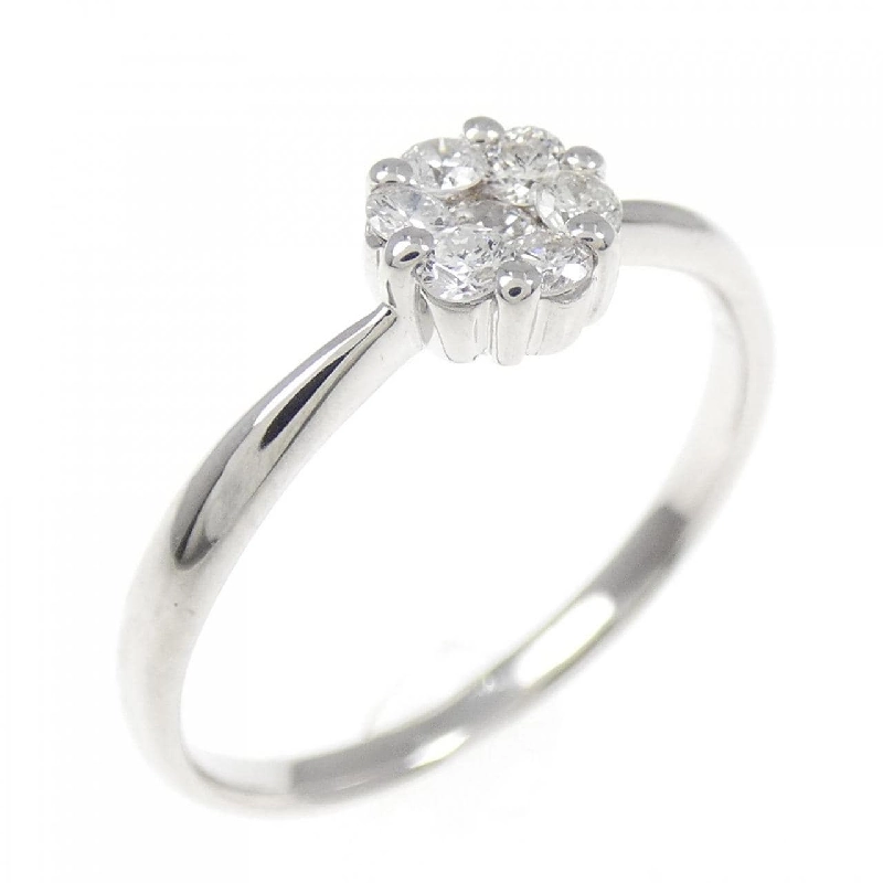 Nhẫn kim cương hoa K18WG 0.20CT - Hàng hiệu Authentic 857067