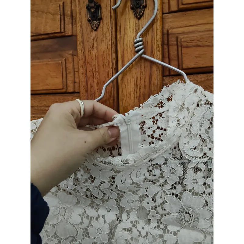 Váy ren ôm body trắng 785281