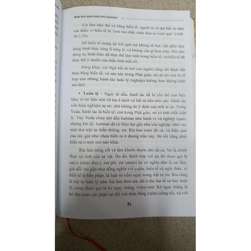 TRIẾT SỬ ẤN ĐỘ NHẬP MÔN TRIẾT ẤN UPANISAD-VEDAMTA 698317