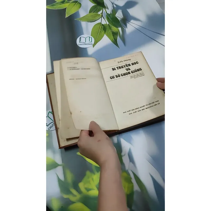 [MIỄN PHÍ BỌC SÁCH] Di Truyền Học Và Cơ Sở Chọn Giống -  Đ.Ph.Pêtrôp 750830