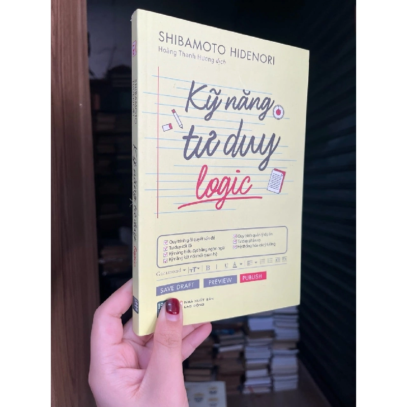 Kỹ năng tư duy logic - Shibamoto Hidenori 295609