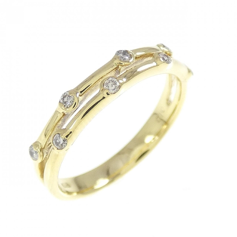 Nhẫn kim cương K18YG 0.10CT - Hàng hiệu Authentic 854112