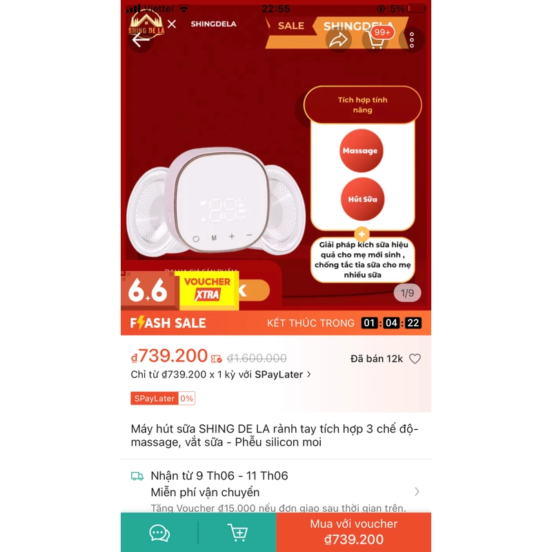 Cup hút sữa rảnh tay  475528